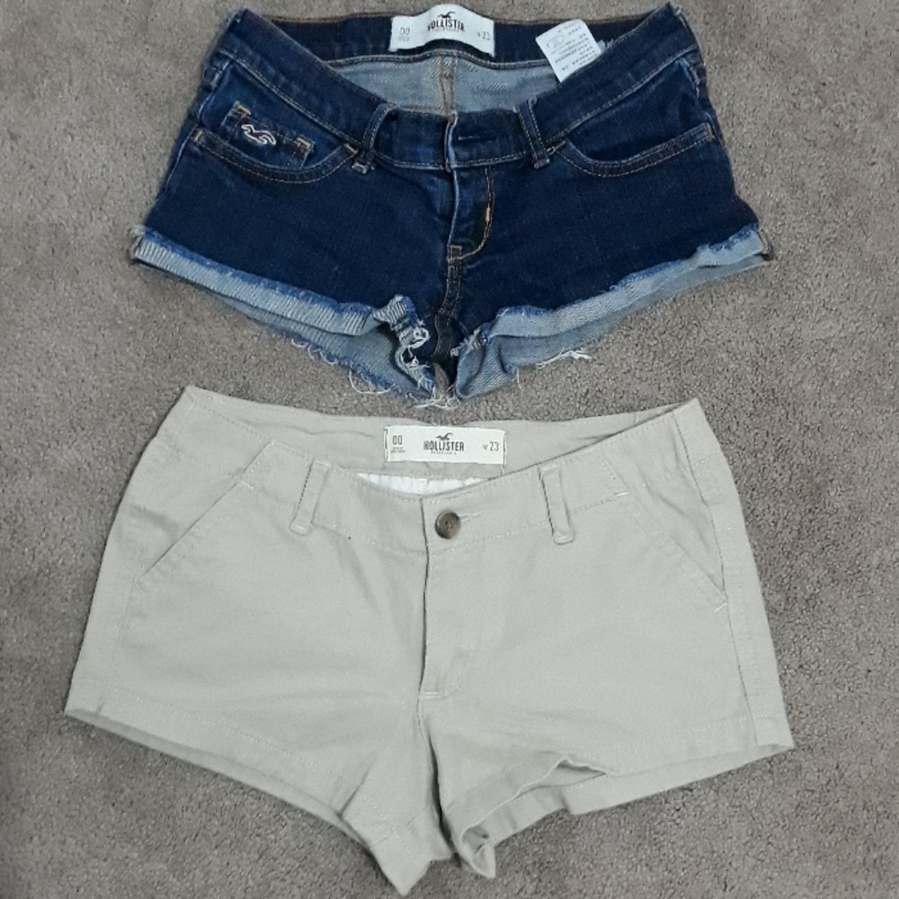 Hollister Lot of 2 Shorts 00 W23